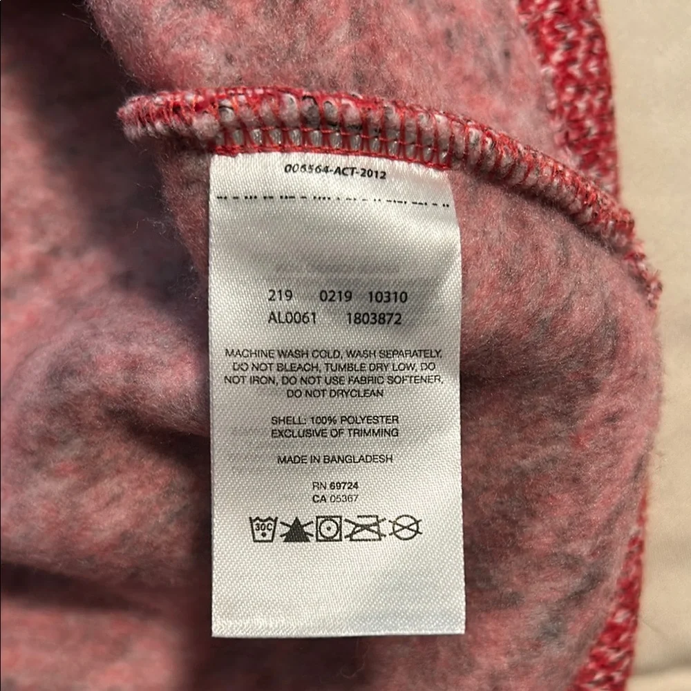 Columbia Women's Marled Red Turtleneck Sweater NWT - Picture 9 of 9